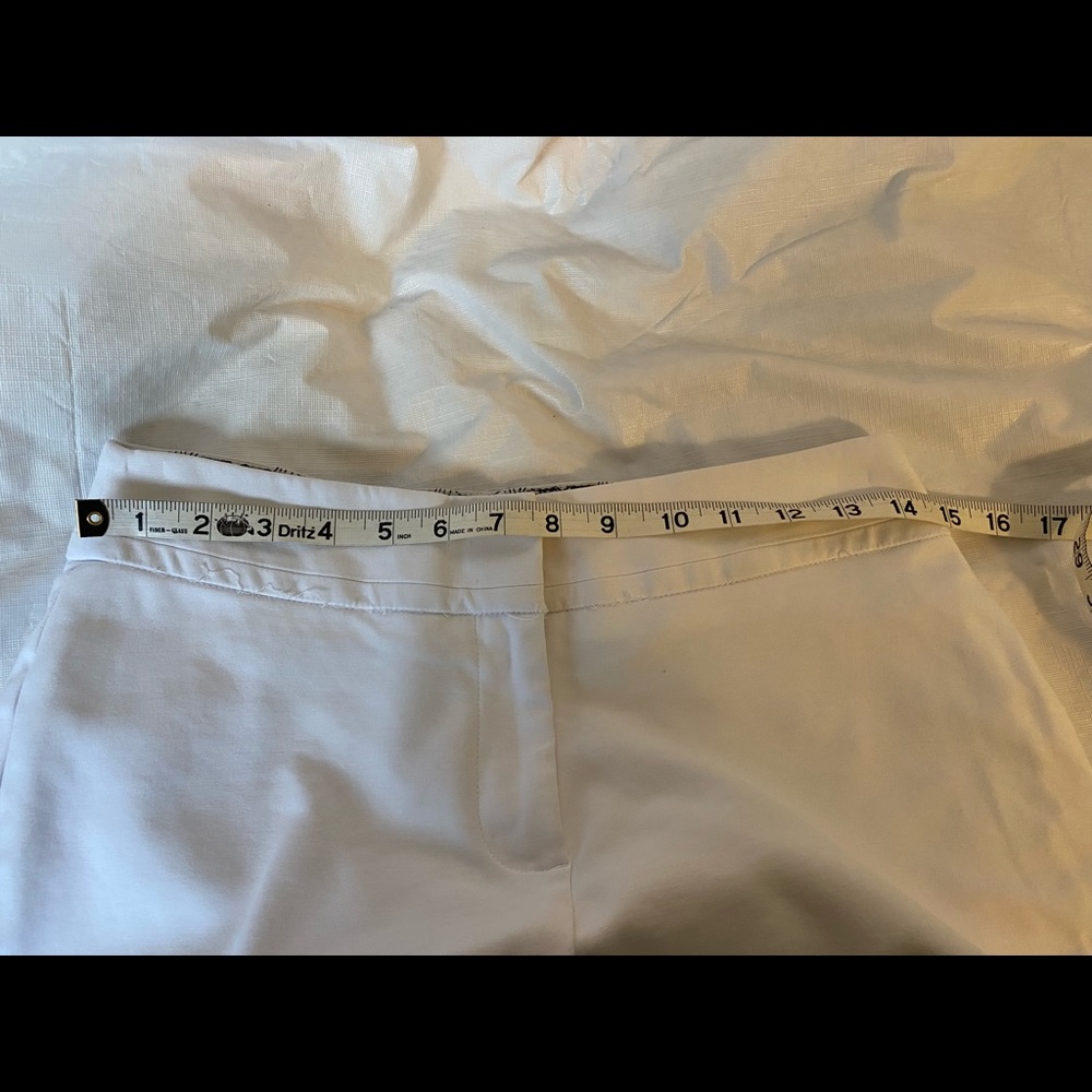 Peter Nygard white cropped pants - Picture 6 of 6